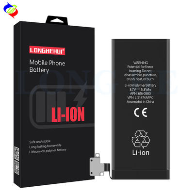 Заряжаемая черная батарея для мобильного телефона iPhone 4S высокая емкость и долговечность