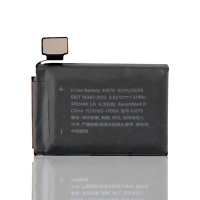 Аккумулятор литийного аккумулятора емкостью 342 мАч для Apple Watch Series 3 42 мм A1850 A1875 iWatch Phone