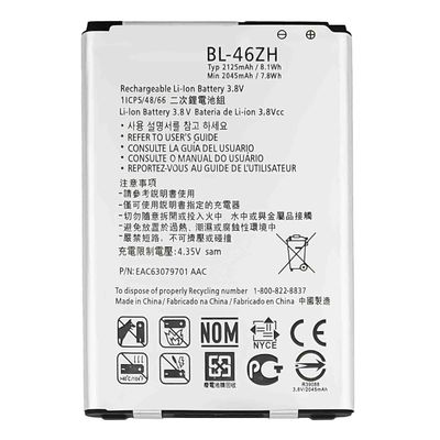 Совместимо для LG K7 K8 Акумулятор BL-46ZH для AS330 K332 K371 K373 K8V K89