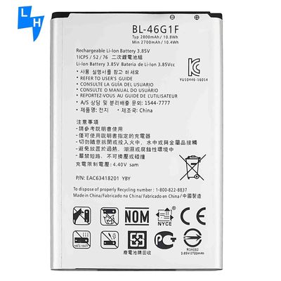 2800mAh BL-46G1F X400 M250N Батарея для мобильного телефона для LG K10 2017 K20 Plus VS501 A