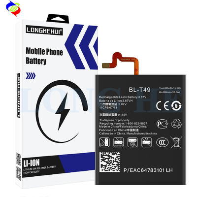 BL-T49 3.87V 4000mAh аккумулятор для LG K61 K510 K51S Мобильный телефон высокой емкости оригинальный