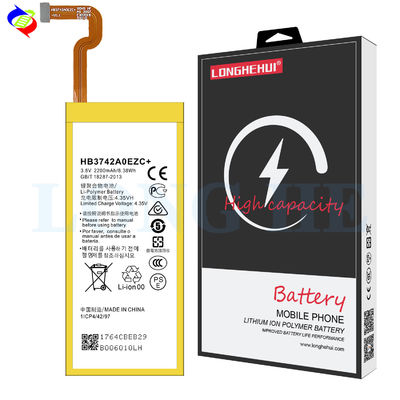 2200mAh Литий-ионный полимерный аккумулятор HB3742A0EZC+ для Huawei P8 Lite L02/L03/L22/L23 U00 перезаряжаемый