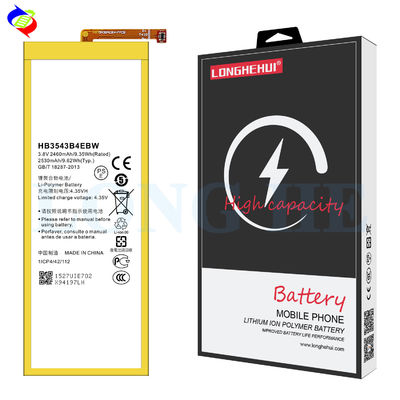 Huawei Ascend P7 Замена батареи 2460mAh HB3543B4EBW Мобильные батареи OEM/ODM