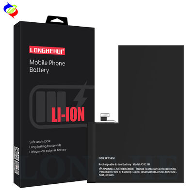 100% совместимая черная батарея 4422mAh для iPhone 15promax