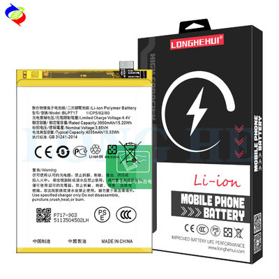 Аккумулятор с полной емкостью BLP717 совместим с Oppo Reno Z PCDM10 CPH1979 3.85V 4035mAh