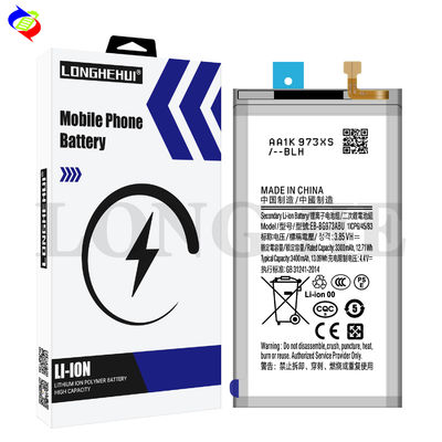 Ори 1 1 3400mAh батарейный элемент для Samsung Galaxy S10 EB-BG973ABU Double IC Protection