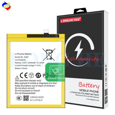 3200mAh 3.85V BL-32BT Акумулятор для мобильного телефона Tecno CX AIR