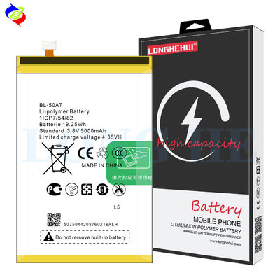 BL-50AT Литиевые аккумуляторы для мобильного телефона Tecno L5 3.8V 5000mAh