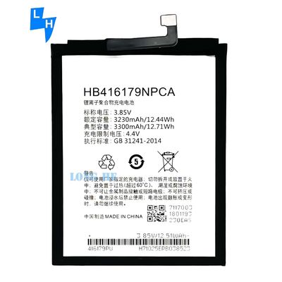 Код батареи HB416179NPCA Перезаряжаемая литий-полимерная ячейка 3.8V 2700mAh для A4S M760