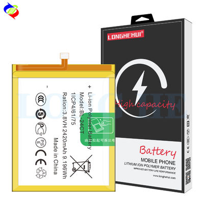 3.8V 2420mAh литийная батарея для мобильных телефонов BL-24CT для Tecno Phantom Z mini Z1 mini перезаряжаемая