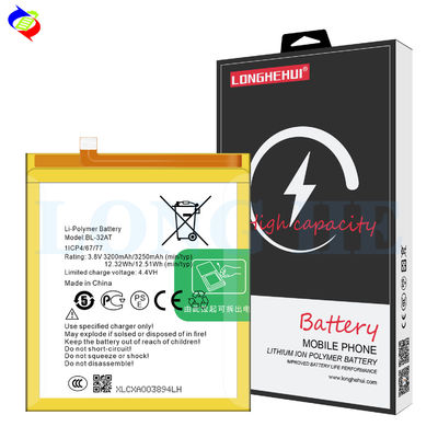 BL-32AT Запасные части 3200mAh 4.4V AA батарея для Tecno CX Аккумулятор реальной емкости