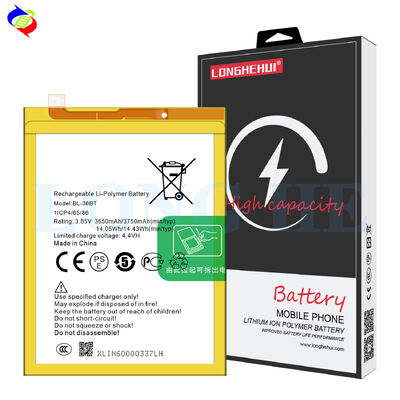 BL-36BT 3650mAh цифровые батареи для сотовых телефонов Tecno CF7/8 CA7/8 Camon11/11PRO/X/i