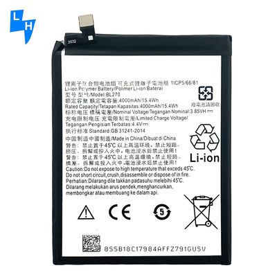 4000mAh BL270 Аккумулятор для Motorola XT1922 G6Play MOTO E5 K53 K53A48 Черный 4000mAh