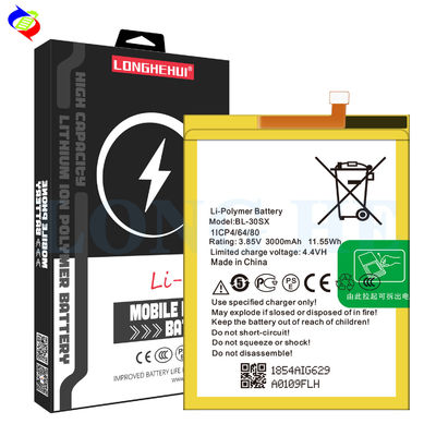 BL-30SX 3000mAh 3.85V перезарядка 0 цикл батарея для моделей мобильных телефонов Infinix X522