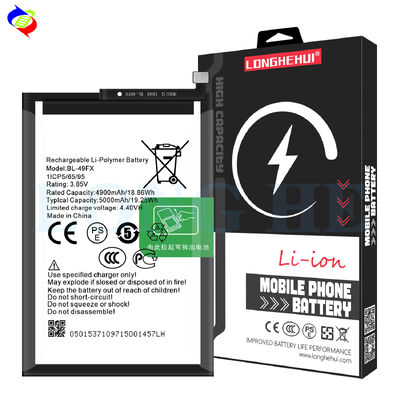 Ori 1 1 5000mAh BL-49FX Hot 9 Мобильный телефон батарея для Infinix X655 перезаряжаемые батареи