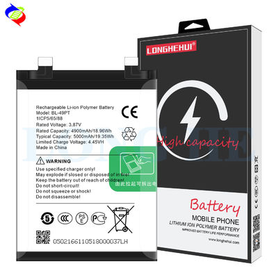 Аккумулятор для смартфона Tecno Pova 5 Pro BL-49PT 3.87V 5000mAh Двойная защита IC в белом