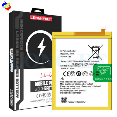 Ячейки 4000mAh BL-39KX Hot7 Pro X624 Hot7 батарея для мобильного телефона для батареи infinix X625