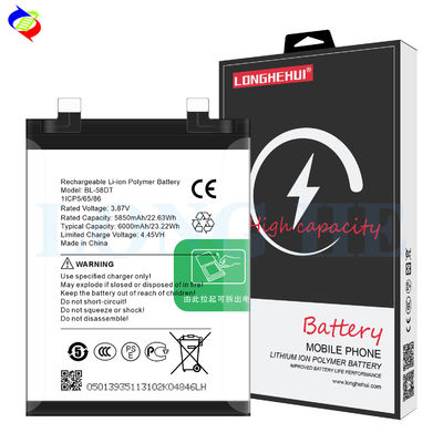 BL-58DT 4.45V 6000mAh Батарея литий-полимер для Tecno Pova 4 Pro