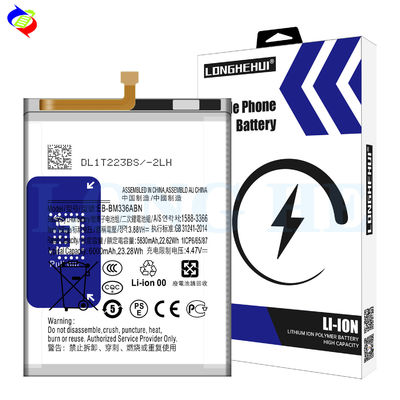 EB-BM336ABN 6000mAh Заменная батарея для Samsung Galaxy M33 Silver Mobile Version