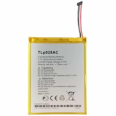 Аккумуляторы с двойной защитой IC для Alcatel 1216X PIXI7 1215 2820mAh