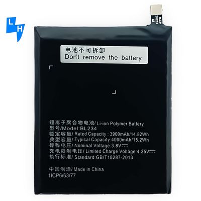500 штук MOQ/ODM/OEM 3.8V литий-ионная батарея BL234 для Lenovo P70 P70t P70-T мобильный телефон