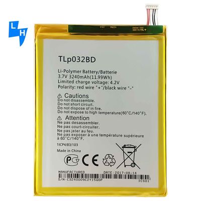 3240mAh TLP032BD POP7 P310A OT9006W Pixi 8 батарея для Alcatel OneTouch POP-7 LTE