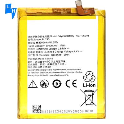Акции BL295 3.85V 3000mAh литий полимерный аккумулятор для Lenovo K5S L38031 мобильный телефон