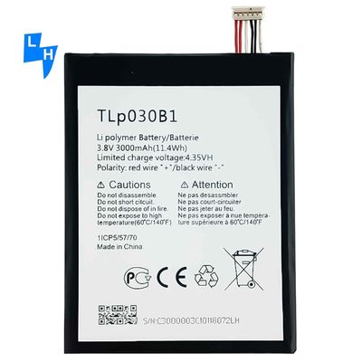 Акумулятор литий-ионный 3000 мАч TLp030B1 для мобильного телефона Alcatel OT-7045 7045Y