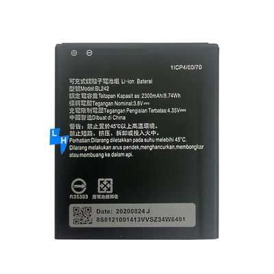 2300mAh BL242 A6000 A2020 A6010 Мобильный телефон батарея для Lenovo VIBE C Литийная батарея
