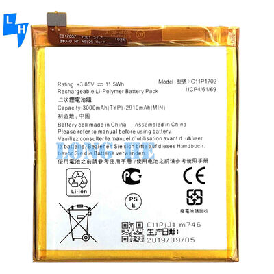 Перезаряжаемая литиевая батарея для ASUS ZenFone V Live V500KL 3000mAh 3.85V