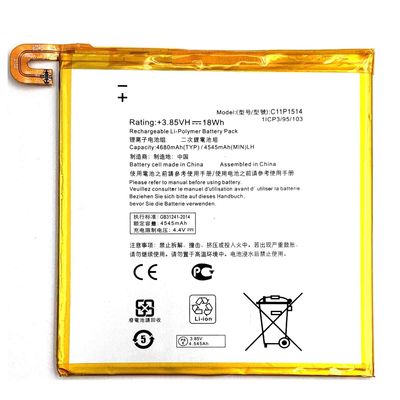 C11P1514 Пакет аккумуляторных батарей для ASUS ZenPad 3 8.0 ZT581KL 4545 4680mAh 3.85V