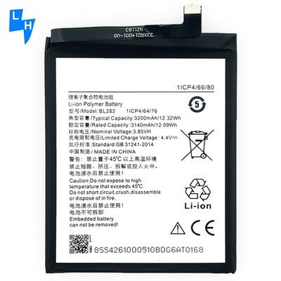 Высокая емкость BL282 3200mAh 3,85V Черная литий полимерная батарея для Lenovo UDTV1