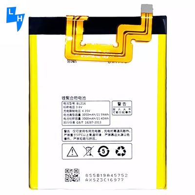 500PCS DOM White BL216 3.8V 10307mAh Vibe Z K6 X910 K910/E Замена литийных батарей