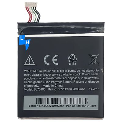 2000mAh 3,8V литий-ионный полимерный аккумулятор для HTC One XC X720d X325E X325S S728E 720T Мобильный телефон