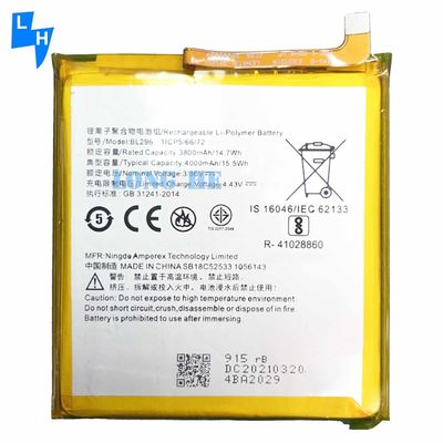 Двойная защита IC 4000mAh BL296 батарея для Lenovo Z6 L78121 Z6pro Z6 Pro L78051