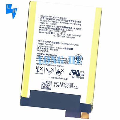 Оригинальная литий-ионная батарея для BlackBerry Q5 PTSM1 БАТ-51585-003 Замена запасов