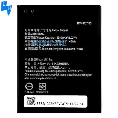 3.8V 2900Mah литийная батарея BL243 для Lenovo Lemon K3 Note K50-T5 A7000 A5500 A5600 A7600