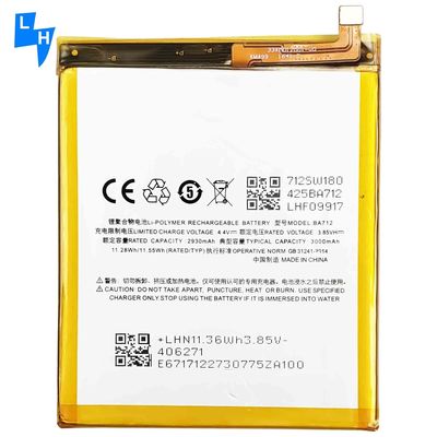 3000mAh аккумулятор BA712 для MeiZu M6s Meilan S6 Mblu S6 M712Q/M/C M712H и долговечный