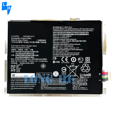 Аккумулятор L11C2P32 для Lenovo IdeaPad S6000 A1000 A3000 ноутбук 3.7V 23WH