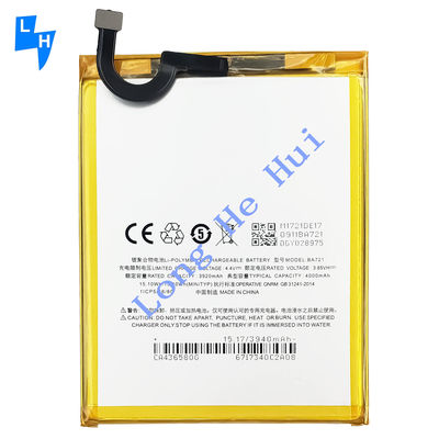 Кодировка BA712 4000mAh Акумулятор для мобильного телефона для Meizu Meilan Note 6