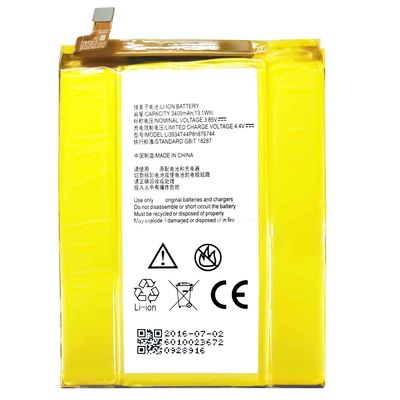 3400mAh 3.85V батарея для мобильного телефона для ZTE Grand X Max 2 Z981 Z988 Li3934T44P8h876744