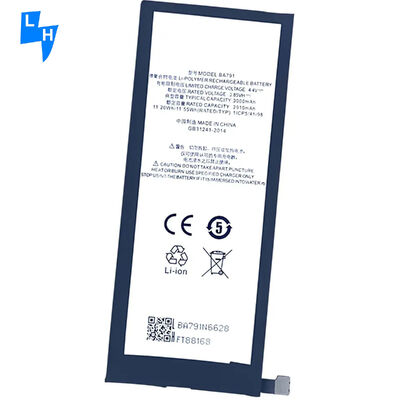 Перезаряжаемая БА791 Полимерная литийная батарея для Meizu Pro 7 3000mAh 4.4V Мобильный телефон