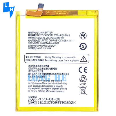100% совместима с ZTE Blade X Z965 3000mAh Li3930T44P6h816437 Заменяемые батареи