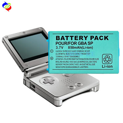 GBA SP 850mAh мобильная батарея для Nintendo SWITCH Gameboy Advanced перезаряжаемая литий-ионная