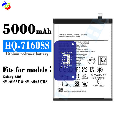 Оригинальная батарея HQ-7160SS 5000mAh батарея для мобильного телефона Galaxy A06 SM-A065F