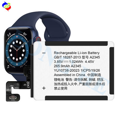 Литий-ионный аккумулятор iWatch A2345 для часов серии 6 40 мм 3,85 В 265,9 мАч
