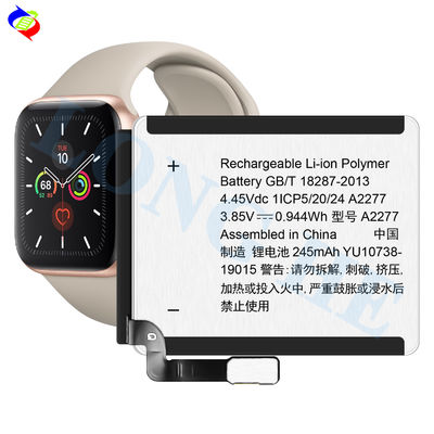 Оптовая продажа A2277 Smart Watch Замена батареи для часов серии 5 40 мм Часы Apple Литиевые полимерные батареи