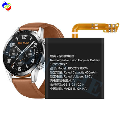 Батарея HB532729ECW 455mAh 46MM Батарея для Huawei Watch GT2 GT 2 умные часы 46MM батарея