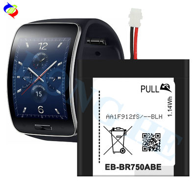 для Samsung аккумулятор для часов замены EB-BR750 300mah для Samsung Gear S SM-R750 R750 умные часы оригинальная батарея EB-BR750ABE